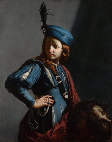 David with the Head of Goliath, Guido Cagnacci van Meesterlijcke Meesters