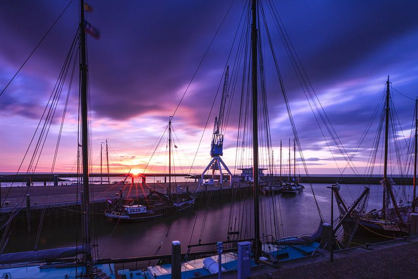 Hafen, Harlingen von Edwin Kooren