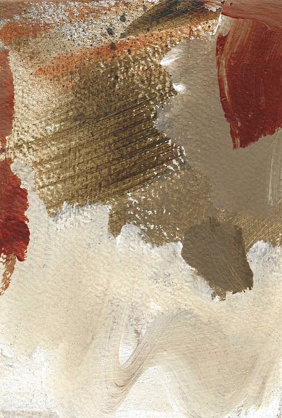 Abstract '' At home in the sand'' by Sara Haver