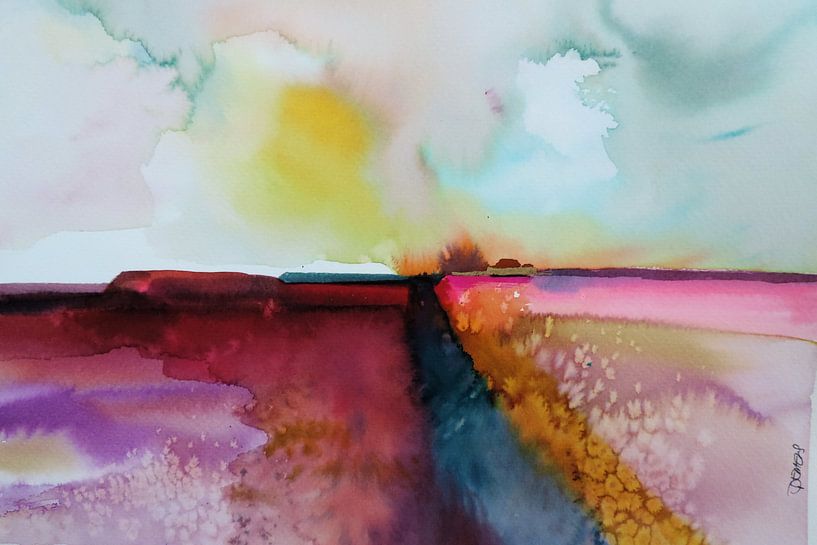 Abstrait 5 von Sylvie Demers