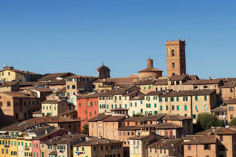 SIENA Cityscape - siena view by Bernd Hoyen