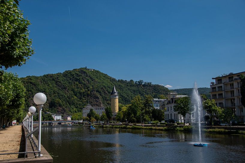 Image panoramique de la ville idyllique de Bad Ems par David Esser