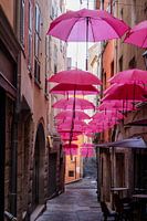Parapluies colorés à Grasse | Provence