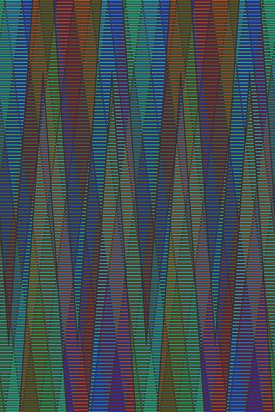 Tissu de couleur par Henk Schellekens