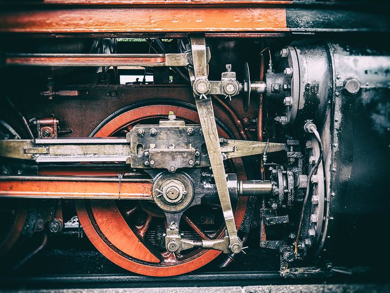 Detailaufnahme von der Harzer Schmalspurbahn von Dirk Bartschat