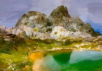 Bödensee Sextener Dolomiten