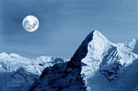 Vollmond am Eiger