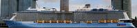 Cruise ship 'Ovation of the Seas' in Rotterdam | Panorama 