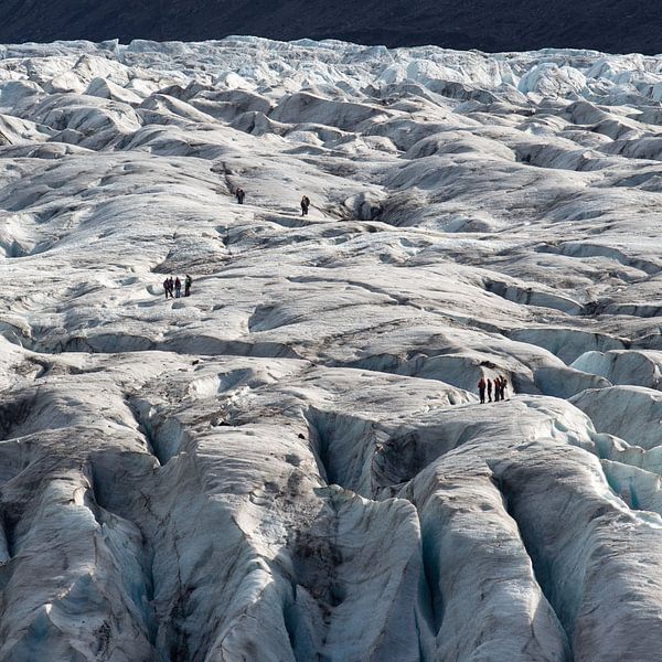 Randonnée glaciaire sur le Vatnajokull par Menno Schaefer