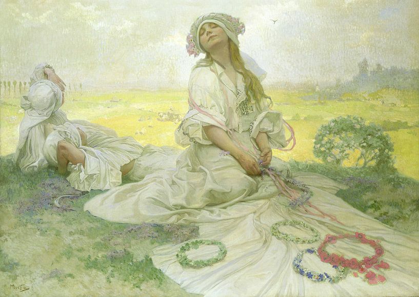 Song of Bohemia, Alphonse Mucha by All the Masters
