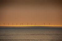 Windmolens bij zonsondergang 3