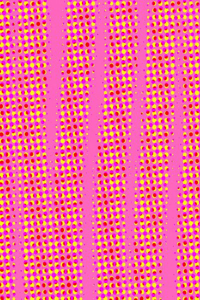 Pink Dots Pattern by Treechild