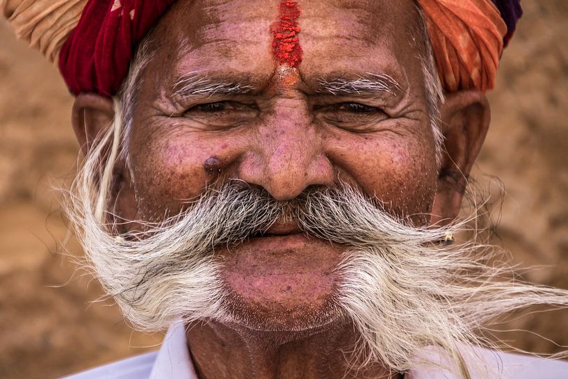 Ein Lächeln in Indien von Hans Moerkens