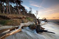 Ambiance du soir sur la plage