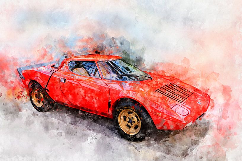Lancia Stratos HF Stradale von Theodor Decker