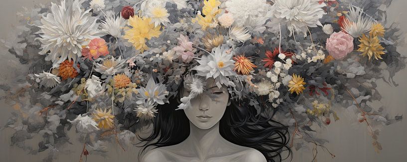 Portrait moderne par Art Merveilleux