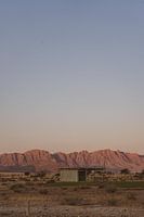 Coucher de soleil en Namibie