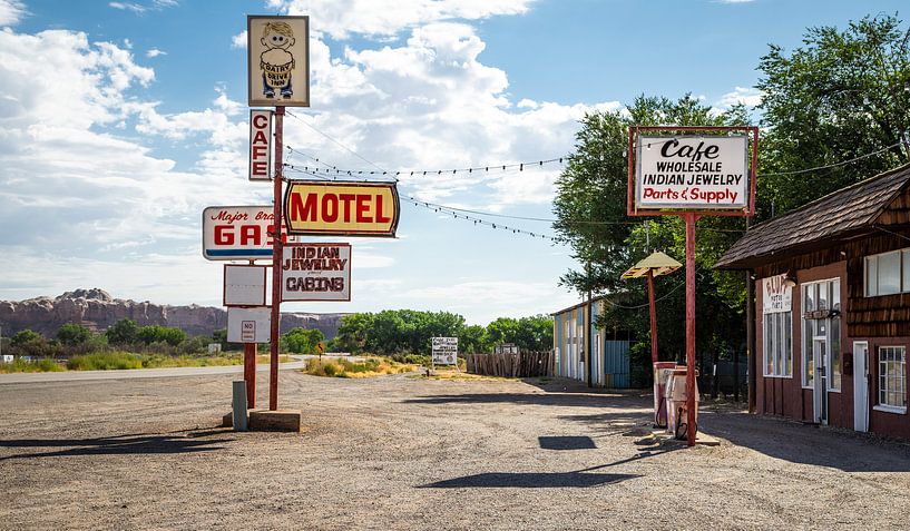 Amerikanische Tankstelle von Jeroen Somers