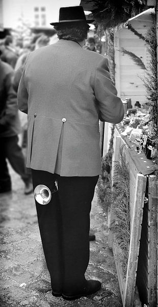 The brass musician by Leopold Brix