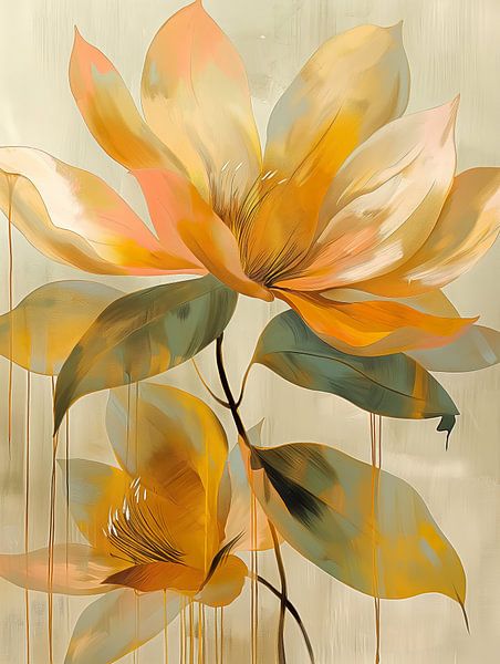 Blumen gelb von Bert Nijholt