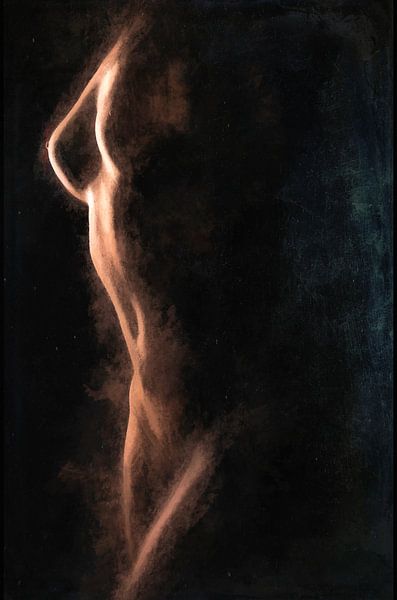 Nude body cape by Arjen Roos