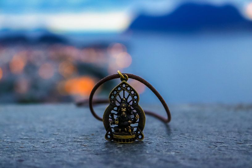 Ganesha necklace by Iris van der Veen
