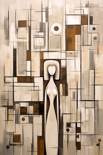 Le gardien silencieux par Galerie d'art Roderick Sebastiaan