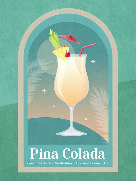 Pina Colada von Emel Tunaboylu by The Artcircle