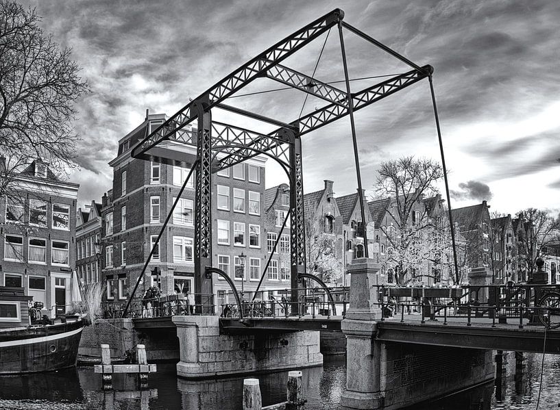 Dommersbrug im Jordaan von Peter Bongers