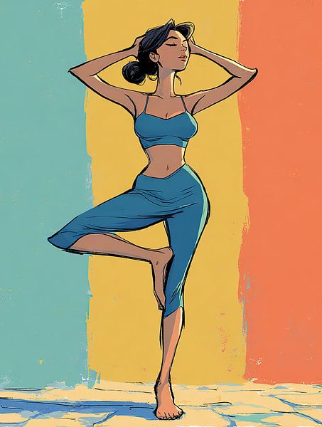 Balance and Peaceful Vibes by OMG Art